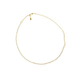 Blaire Paperclip Chain Necklace in gold from Zoe Jewelry
