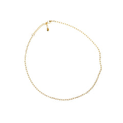Blaire Paperclip Chain Necklace in gold from Zoe Jewelry