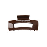 Victoria Large Clip Espresso