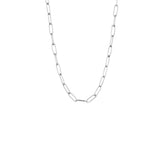 Blakely Silver Paperclip Chain