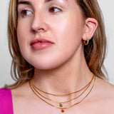 Serpent Studded Huggies