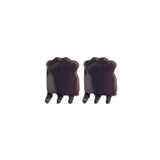 Capri Mini Clip Set - Cocoa Swirl (Set of 2)