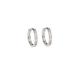 Hera Silver Hoops