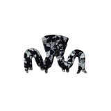 Swiggle Clip Monochrome Marble