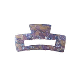 Victoria Large Clip Lavender Latte