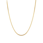Entwine serpentine S-link chain necklace in 18K gold-plated finish