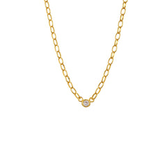halo-rolo-chain-single-stud-necklace-christmas-gift