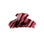 Hydrangea rounded claw clip in Merlot Marble wine-and-pink cellulose acetate