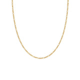 Kim Figaro chain necklace in 18K gold-plated finish with lobster clasp
