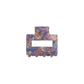 Ohana rectangular claw clip in Sunset purple-amber marble cellulose acetate

Upsells